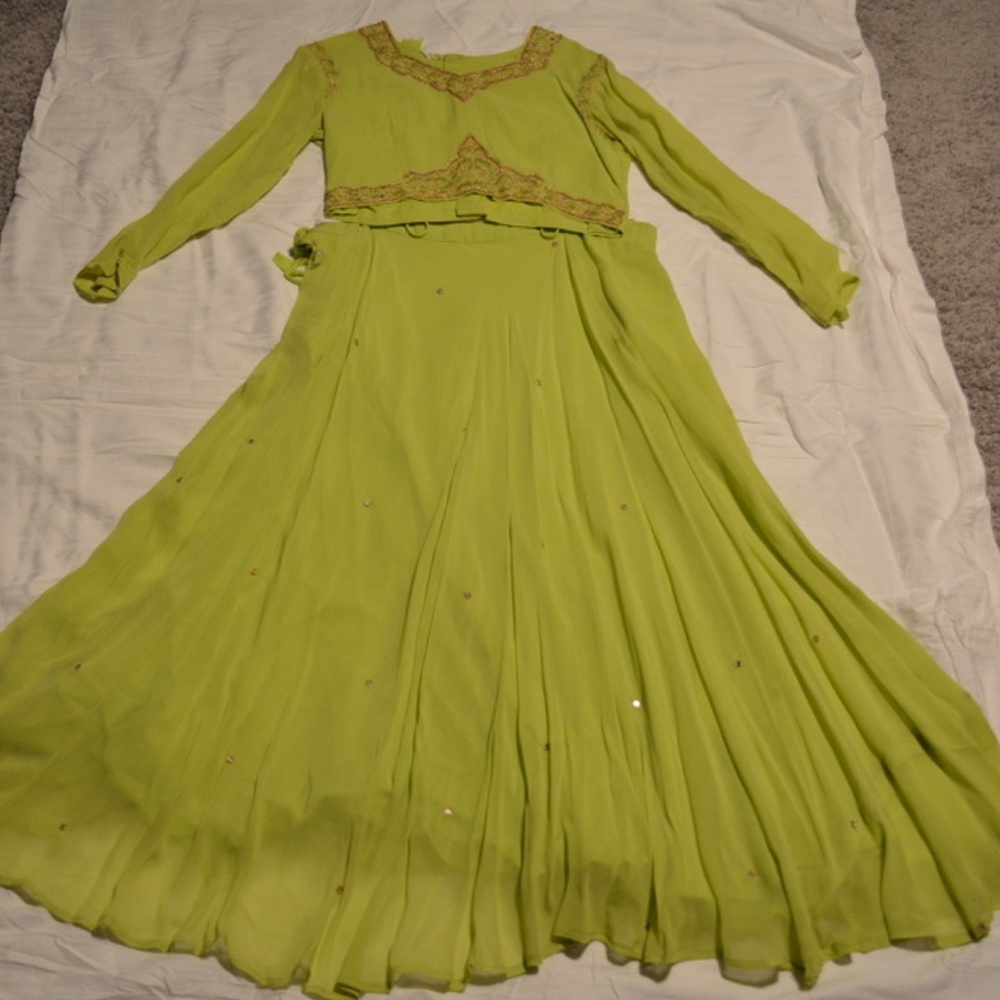 Lovely Lime Green Dress